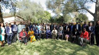 Photo 1 - Interregional training workshop on strengthening capacity for evidence-based social protection policies for responding to the triple global crisis in fuel, food and finance